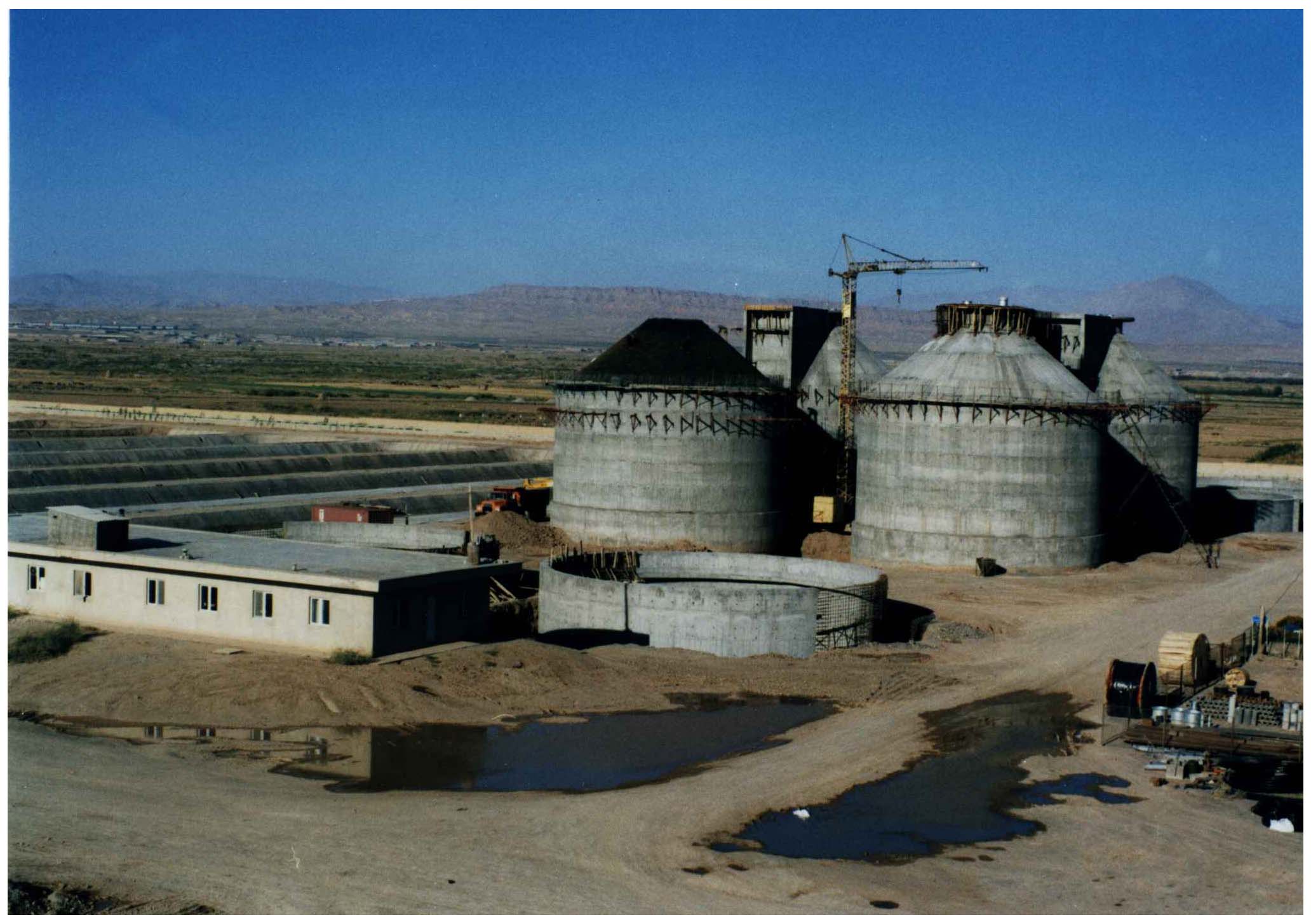 تصفیه خانه فاضلاب تبریز